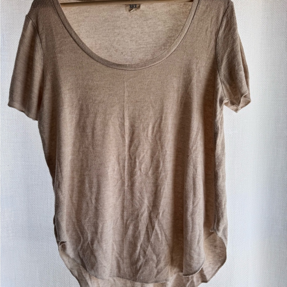 BKE Women's Tan Top